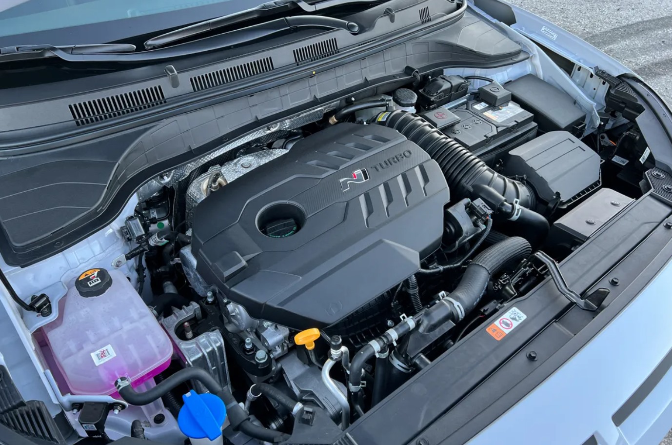 2023 Hyundai Kona N Engine