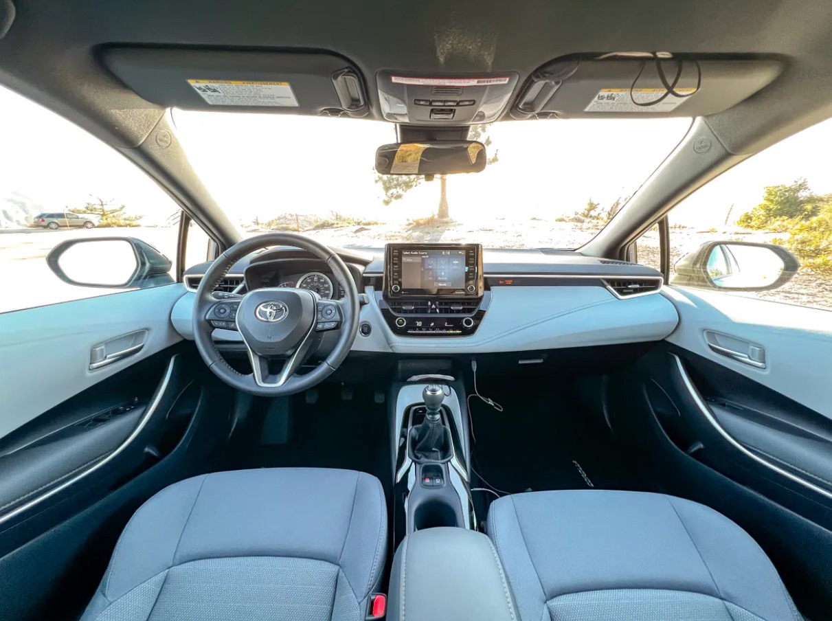 2023 Toyota Corolla Apex Interior