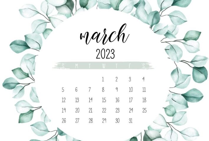 Free Printable Calendars March 2023
