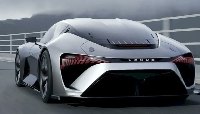 2024 Lexus EV Supercar Exterior