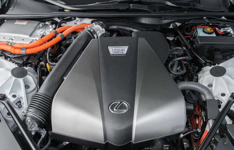 2024 Lexus LS 500h Engine