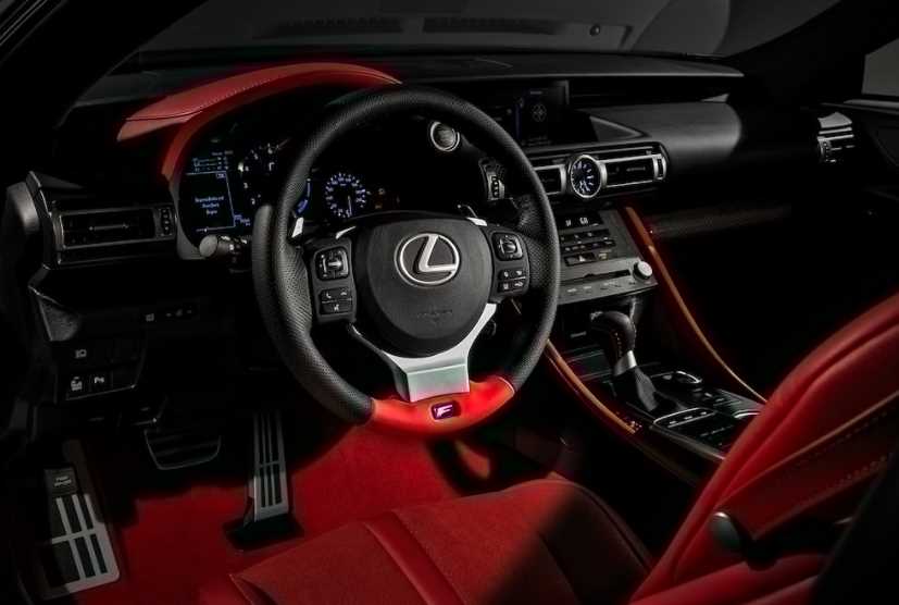 2025 Lexus RC F Interior
