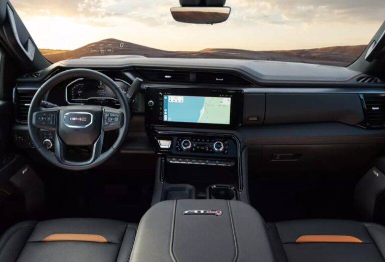 2025 GMC Sierra HD Interior Unleashing Power and Capability Inside