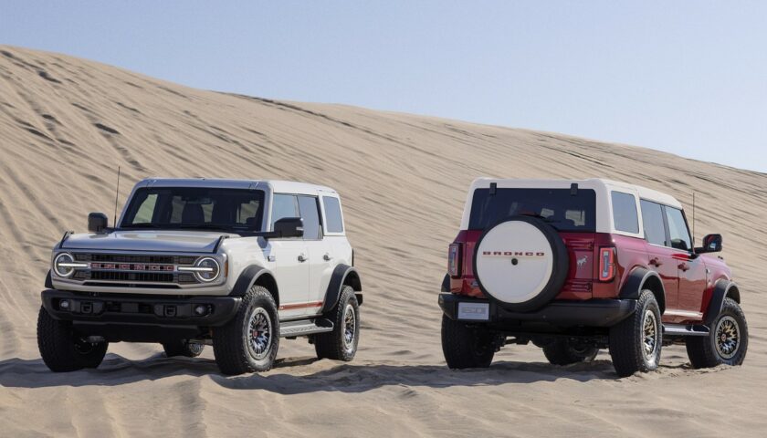2026 Ford Bronco 60th Anniversary Package Price