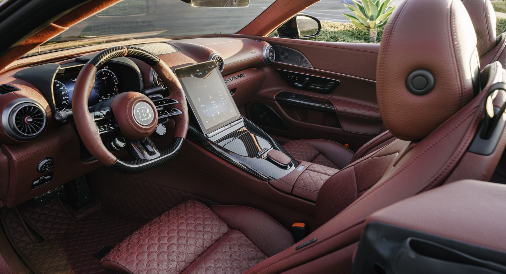 2027 BRABUS ROCKET GTC DEEP RED Tech