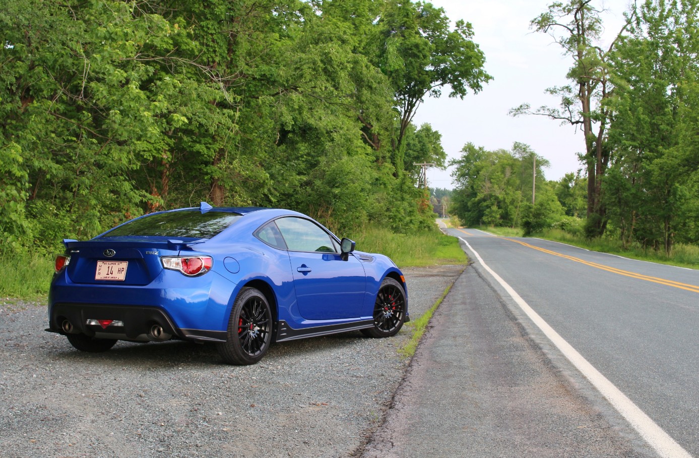 2027 Subaru BRZ Series Blue Dimensions