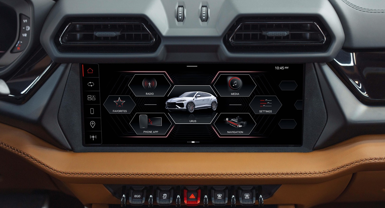 2027 Lamborghini Urus SE Dimensions