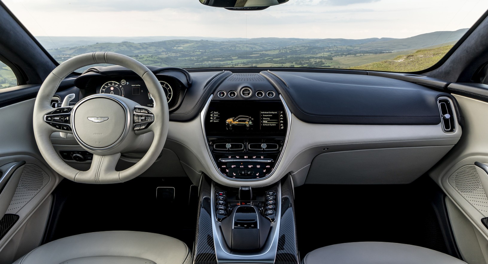 2027 Aston Martin DBX Stirling Green Interior